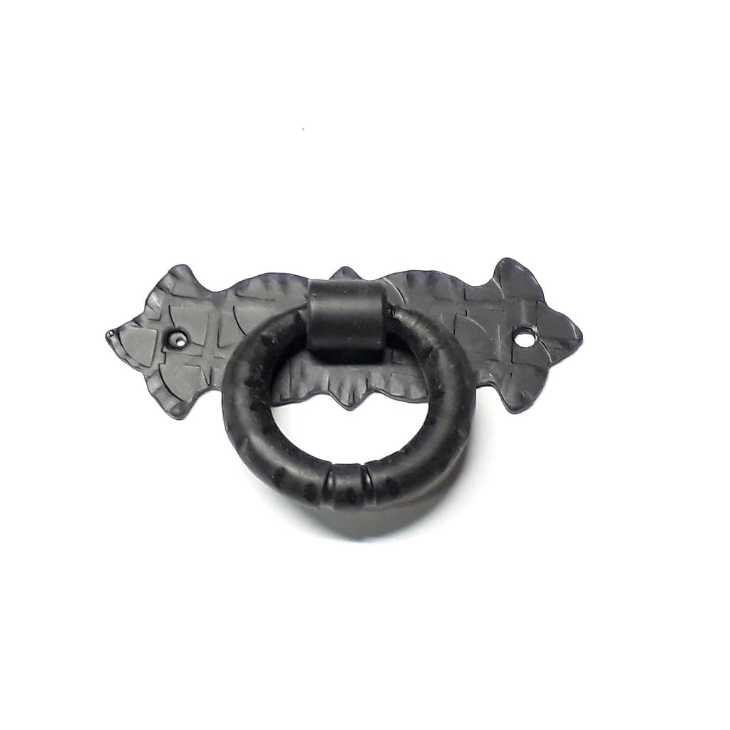 Art.2995 Argolla con base horizontal negra