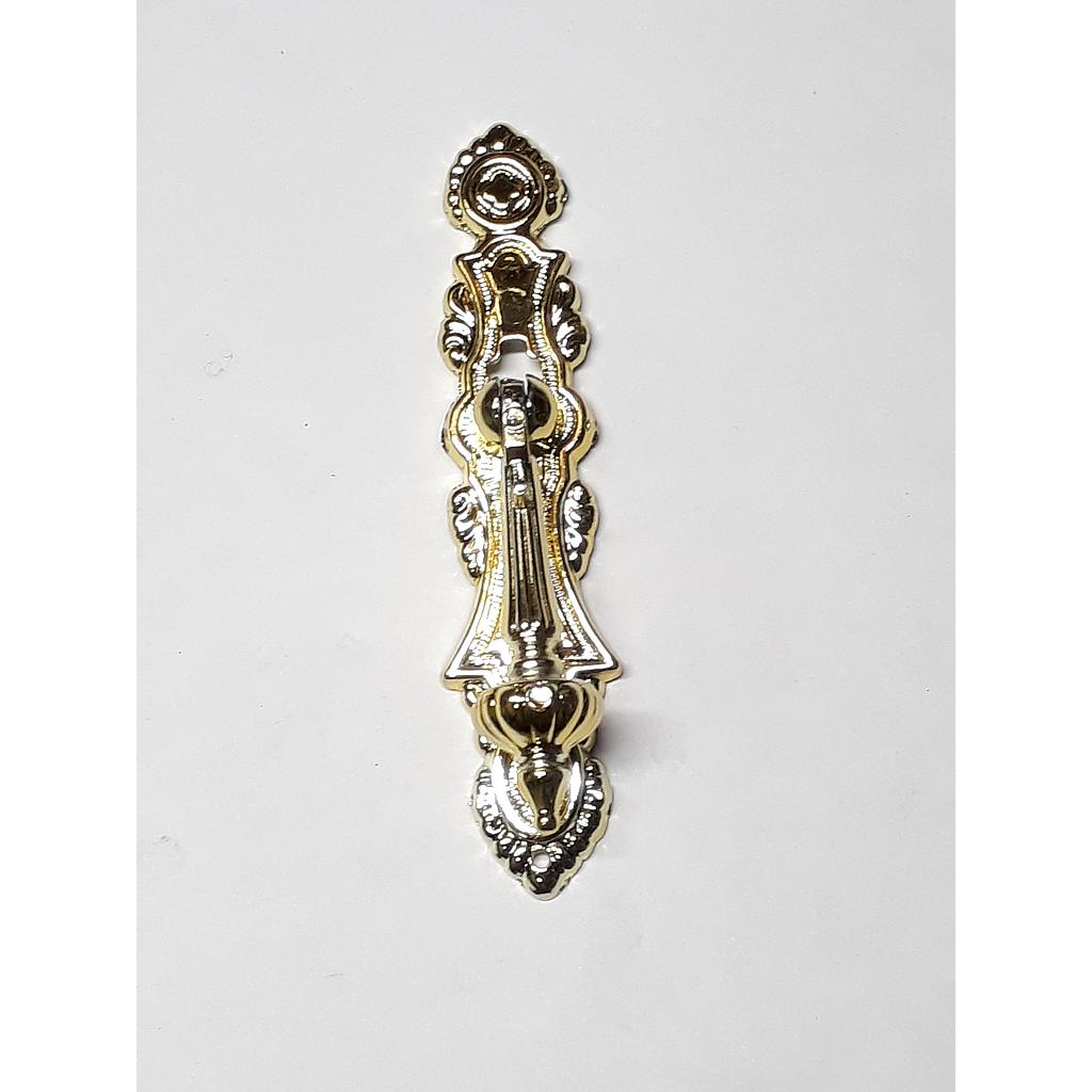 Art.6038-4 Tirador castellano sin boca vertical simil oro