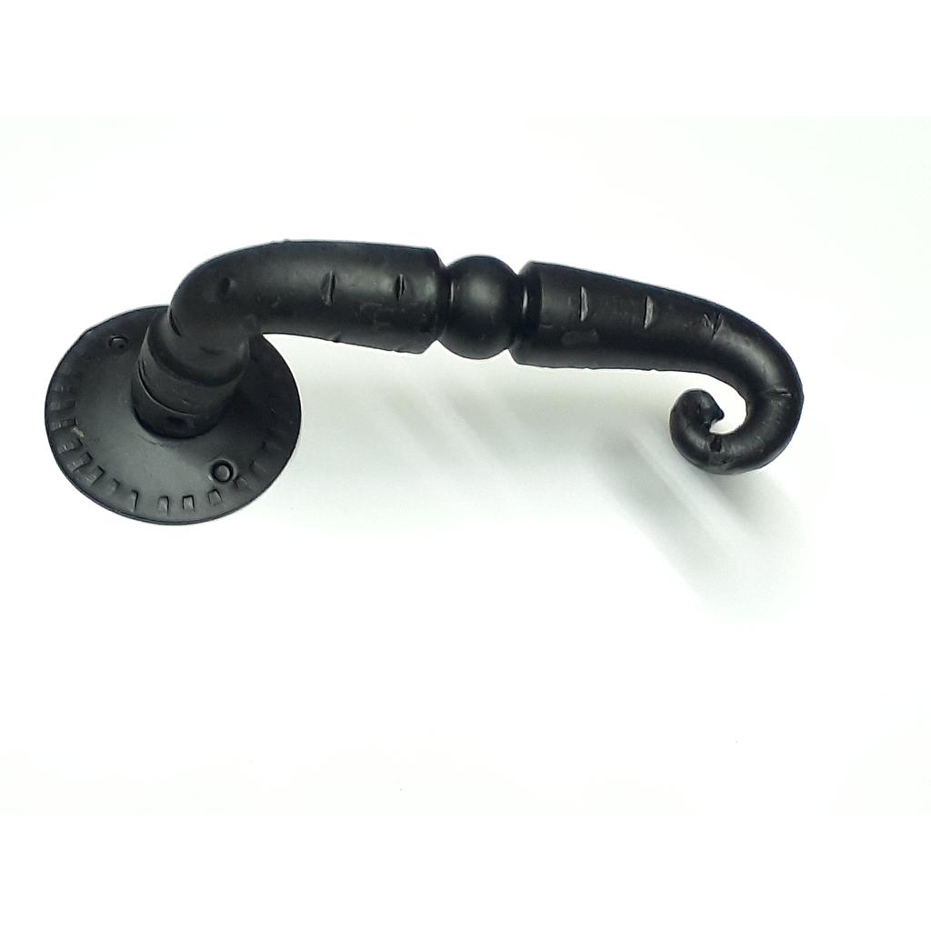 Art.1556-1 Doble Balancin Bola Rulo con rosetas negro