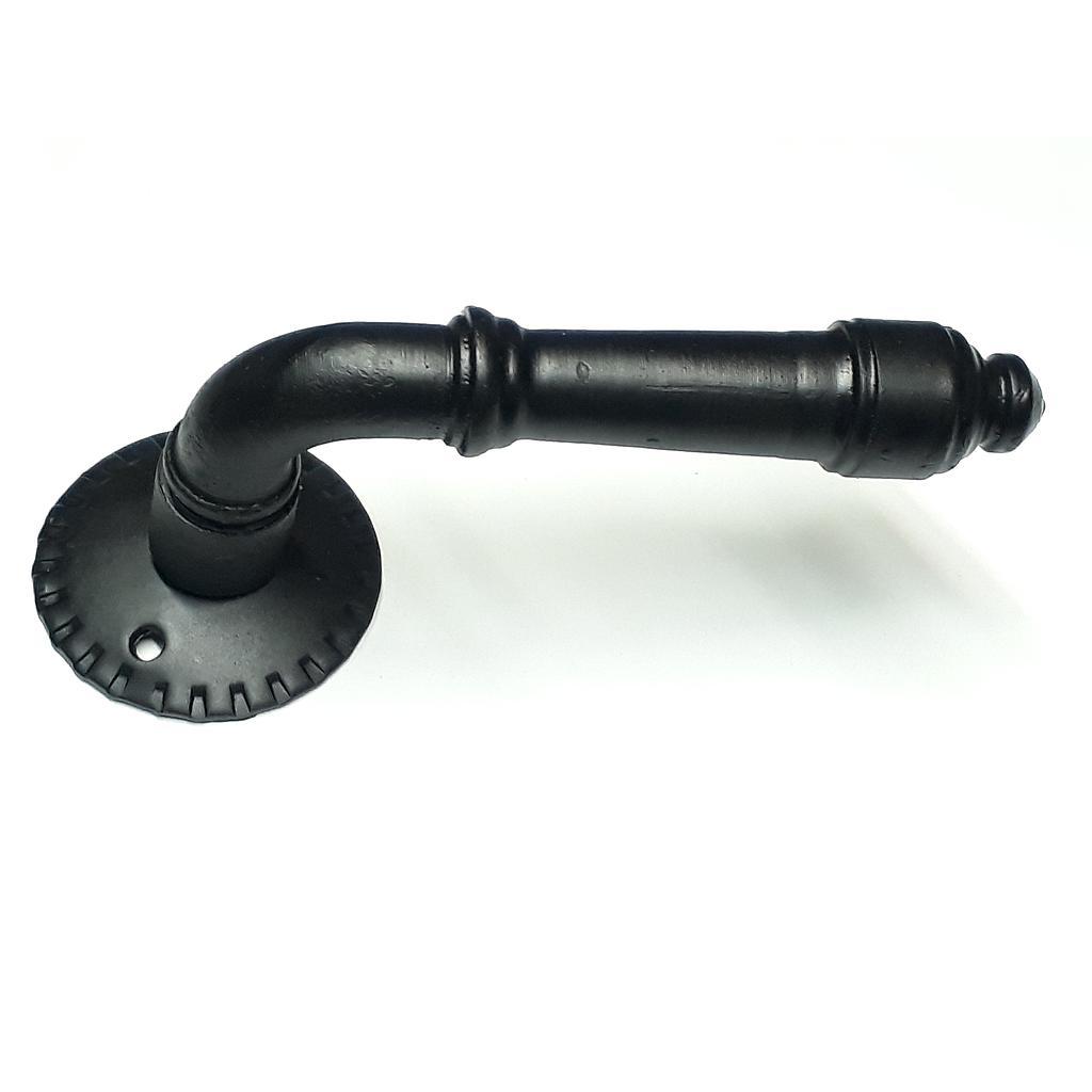 Art.1567/7522-01 Doble Balancin Ingles con rosetas negro
