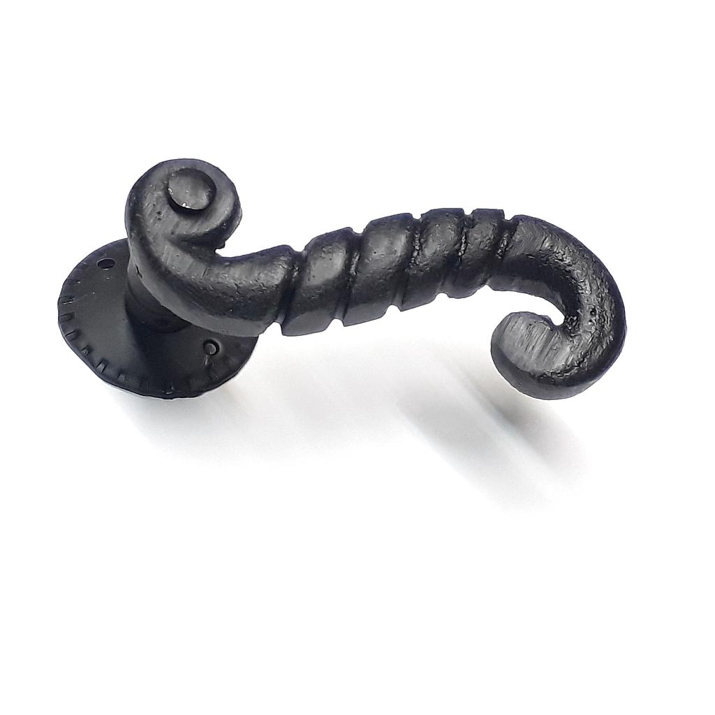 Art.2182-1 Doble Balancin Rayado Rulo con rosetas negro