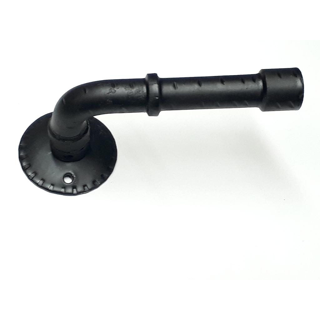 Art.3884-1 Doble Balancin Torneado con rosetas negro