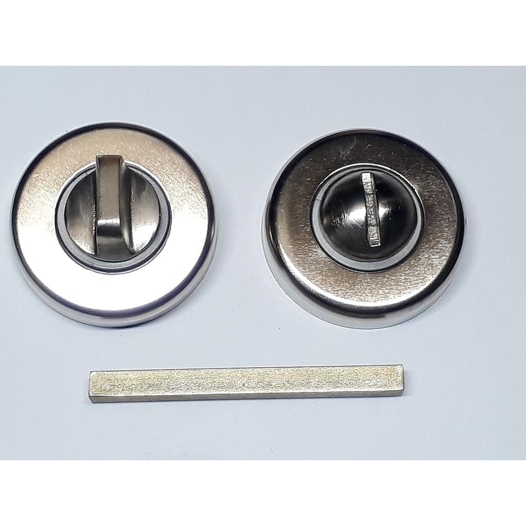 Art.8585/8701-03 Juego Pomo y Boca baño Casiopea acabado inox