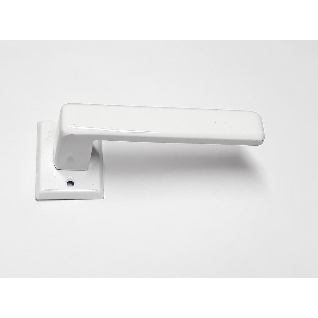 Art.6517-D Doble balancin con rosetas color blanco