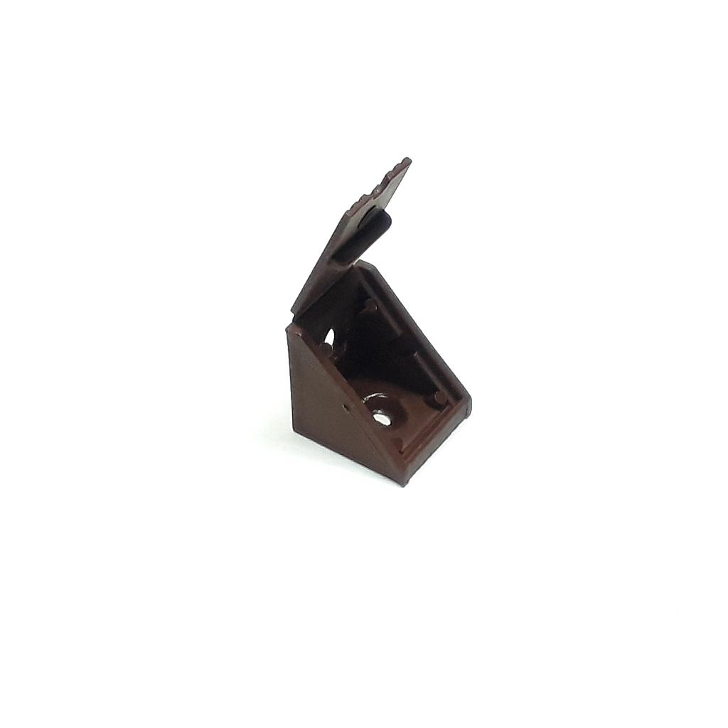 Art.8054-000 Esquinero simple plastico marron