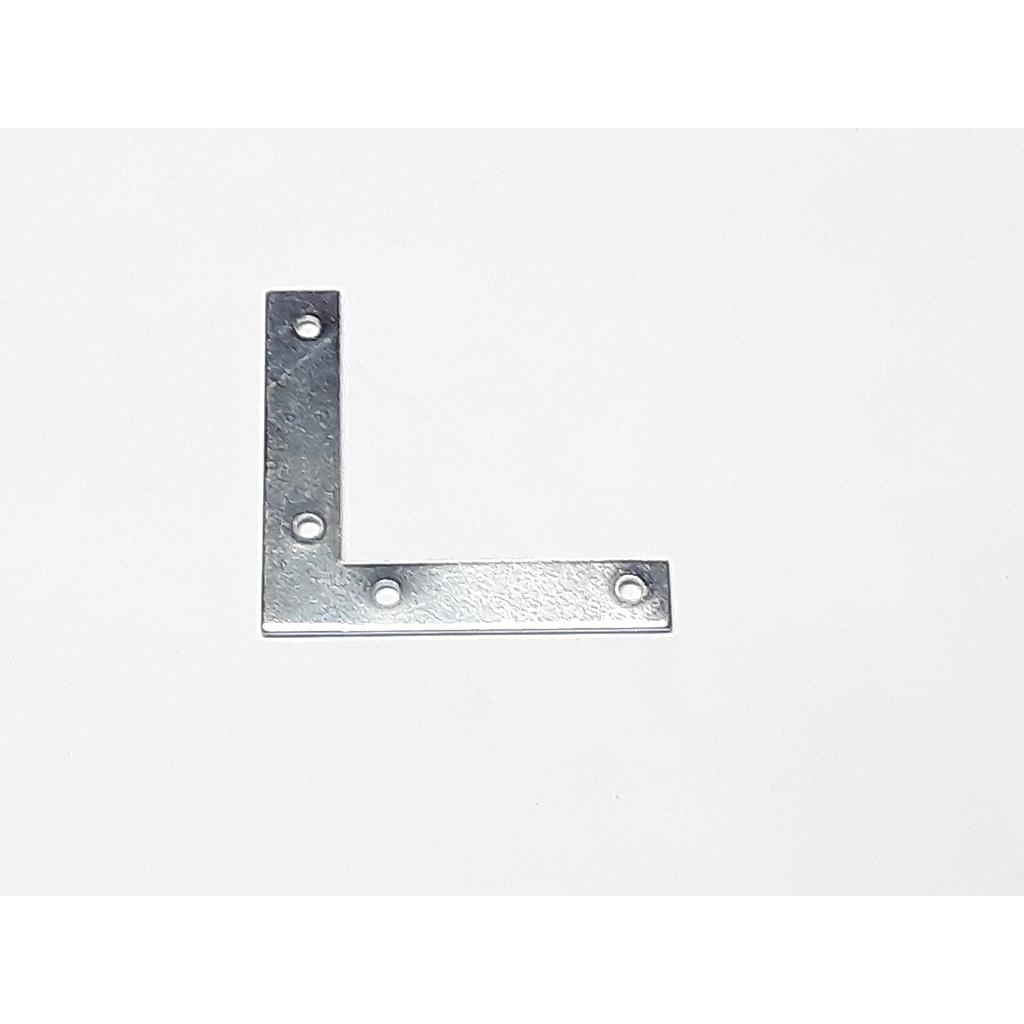 Art.5430/6681-04 Angulo plano 65x65 mm hierro zincado