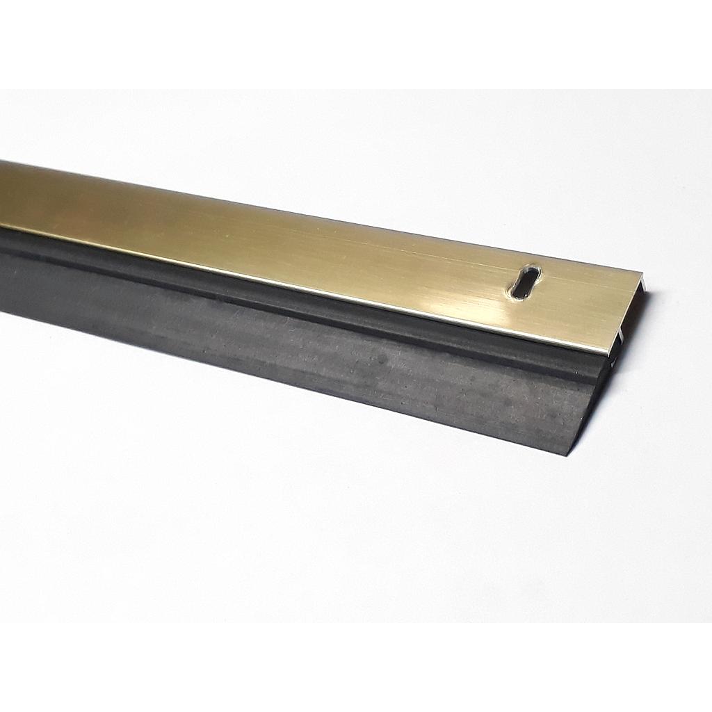 Art.3516/7853-01 Zocalo fijo 800 mm aluminio dorado