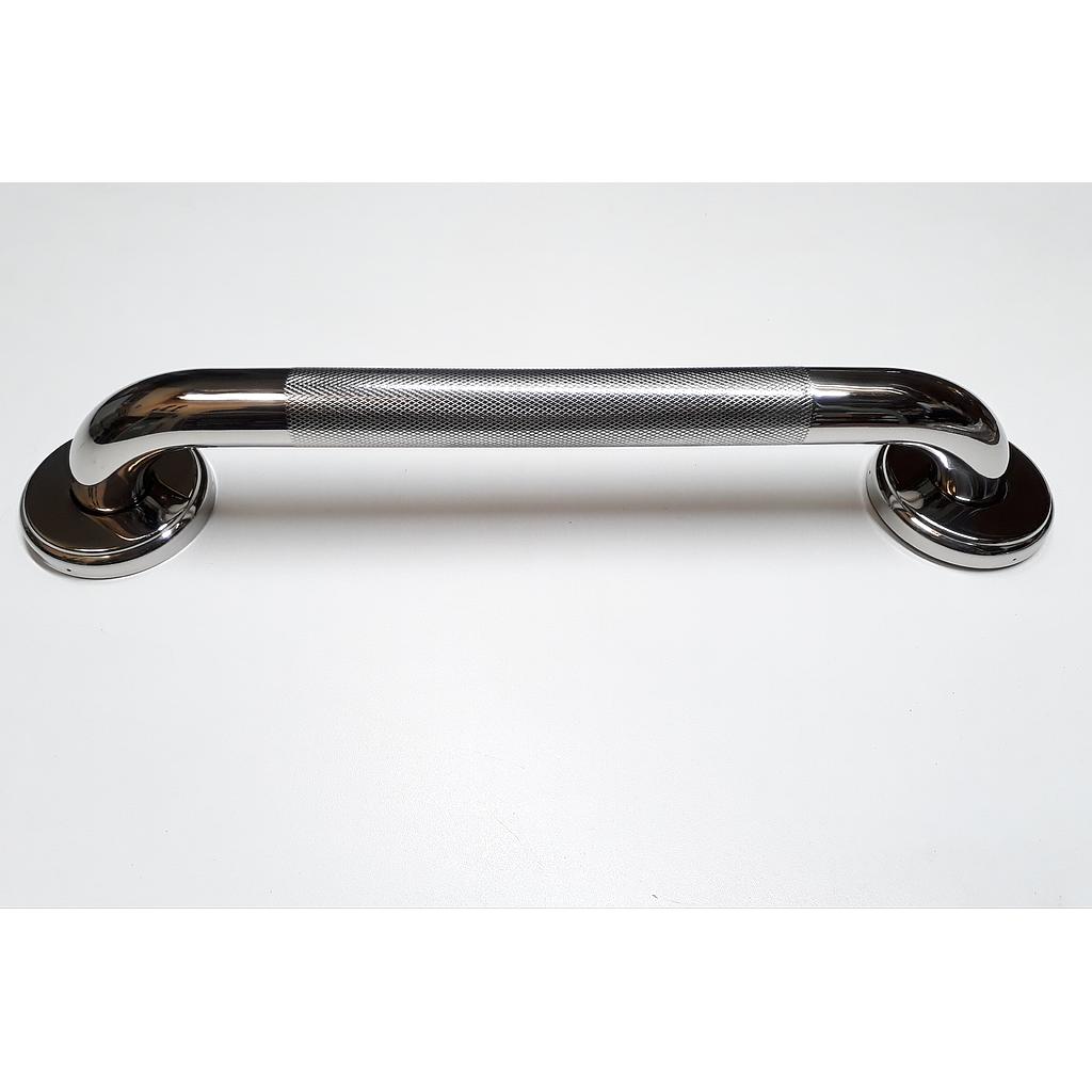 Art.8128/8127-05 Agarradera Forte 406 mm texturada acero