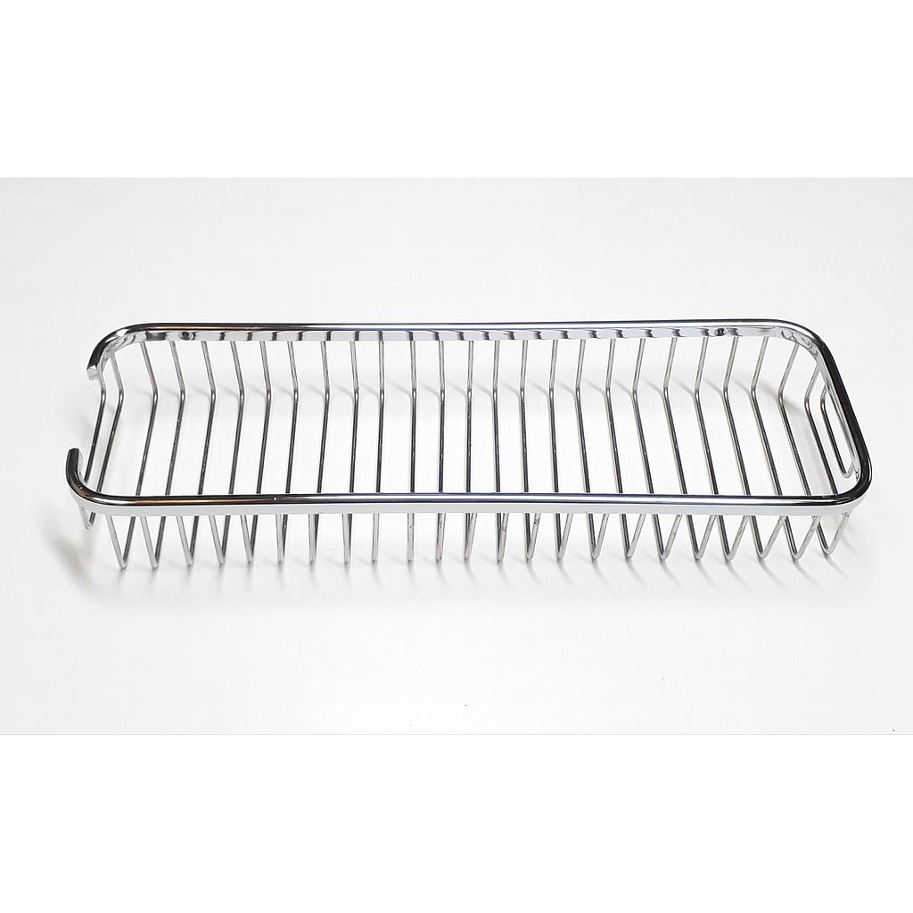Art.7985-02 Canasto 400 mm repisa bronce cromo 