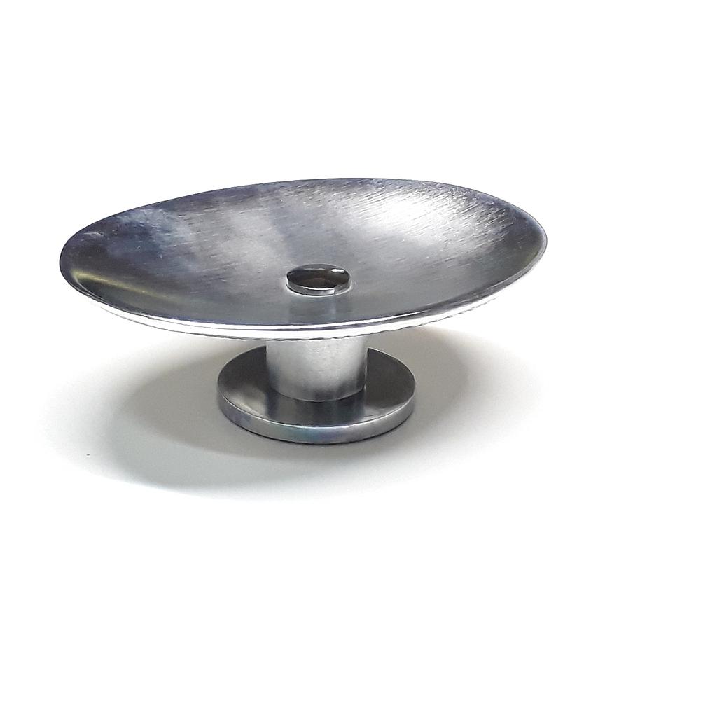 Art.7998-03 Jabonera apoyar Nidri bronce acerado
