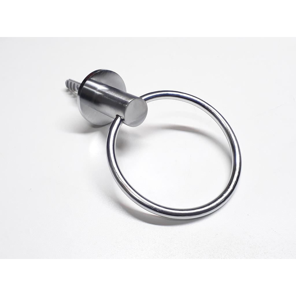 Art.7994-02 Toallero Aro 100 mm Nidri bronce acerado