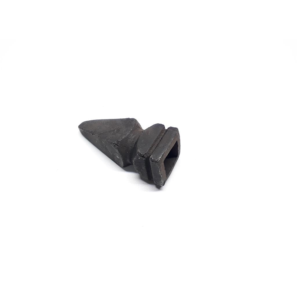 Art.5628/6996 Lanza piramide 75 mm para cuadrado 5/8 hierro