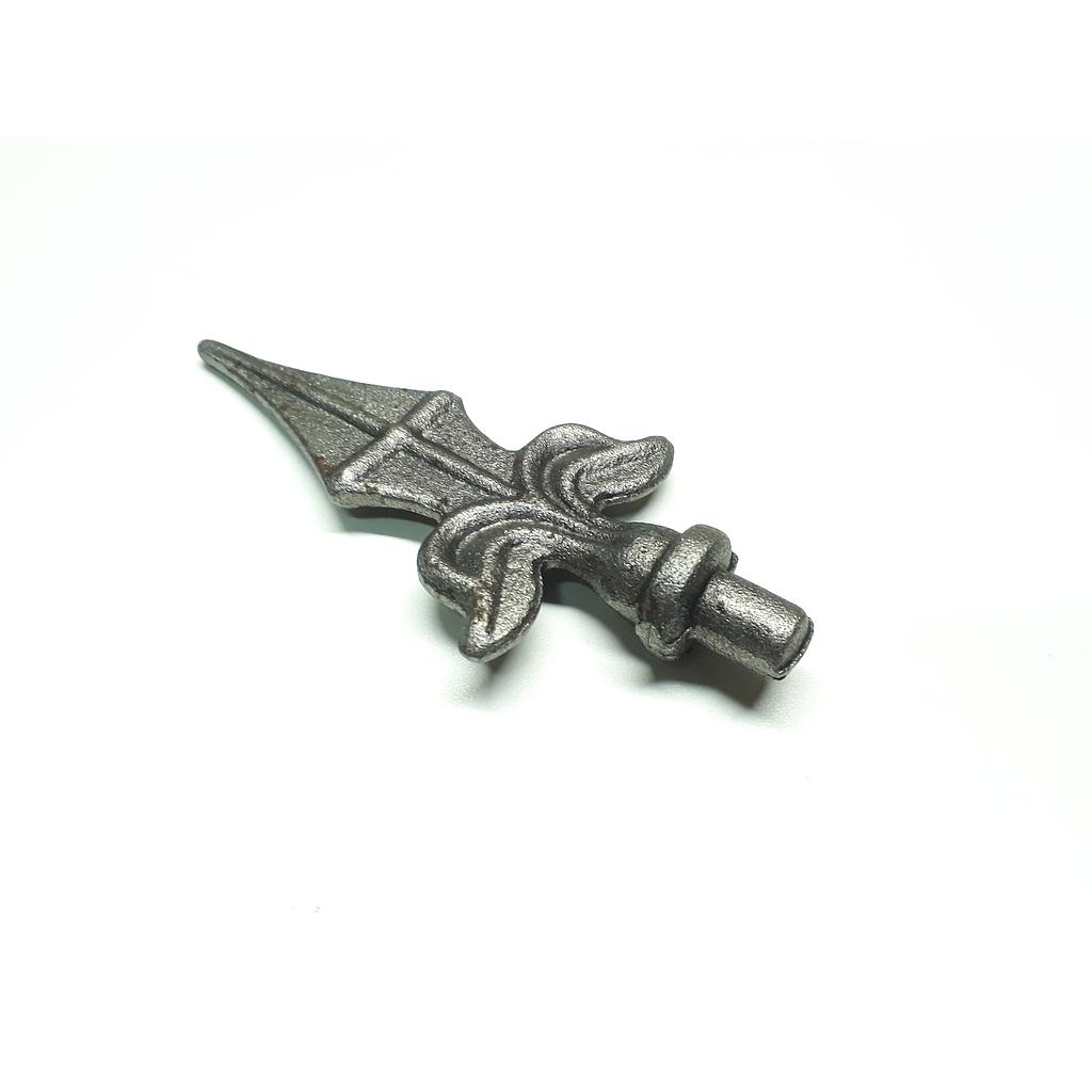 Art.6329 Lanza estampada 130 mm con inserto 1/2 hierro