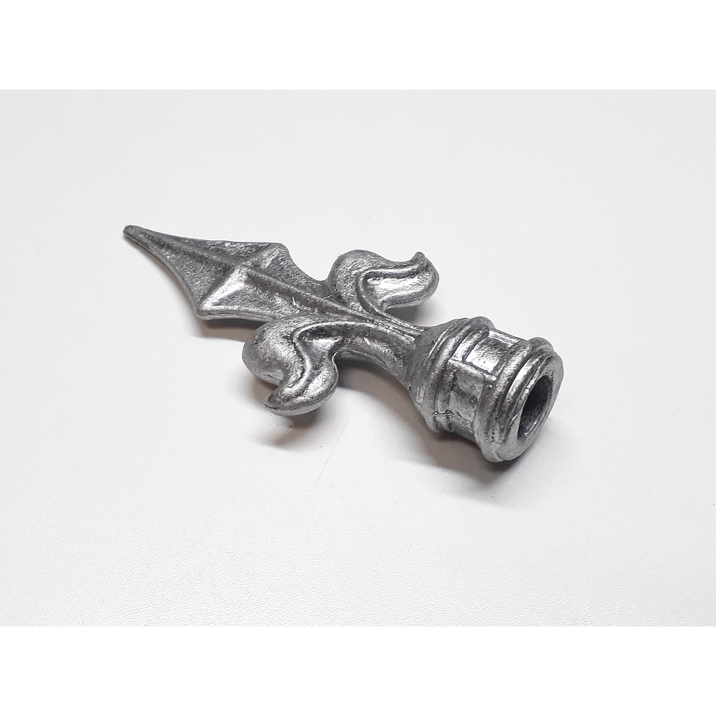 Art.7513/6012-01 Lanza 130 mm Flor de Liz aluminio 