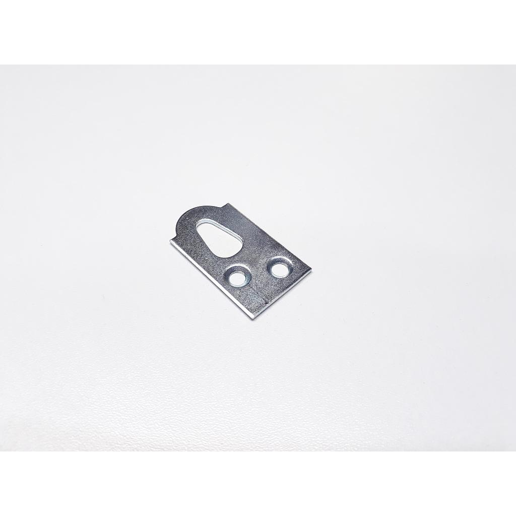 Art.6761/7448 Soporte 40X22 mm repisa hierro zincado
