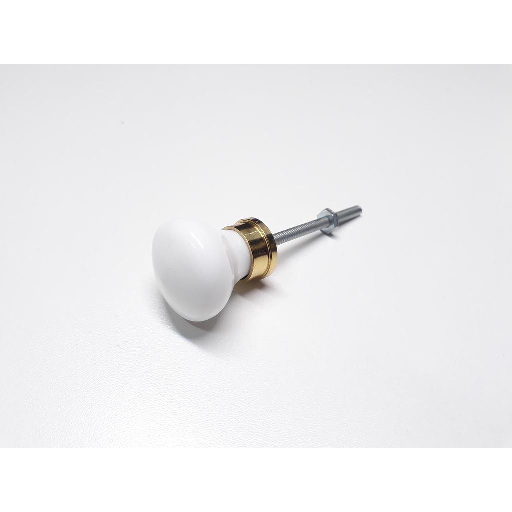 Art.5775/6172-03 Tirador 30 mm con bronce colores varios