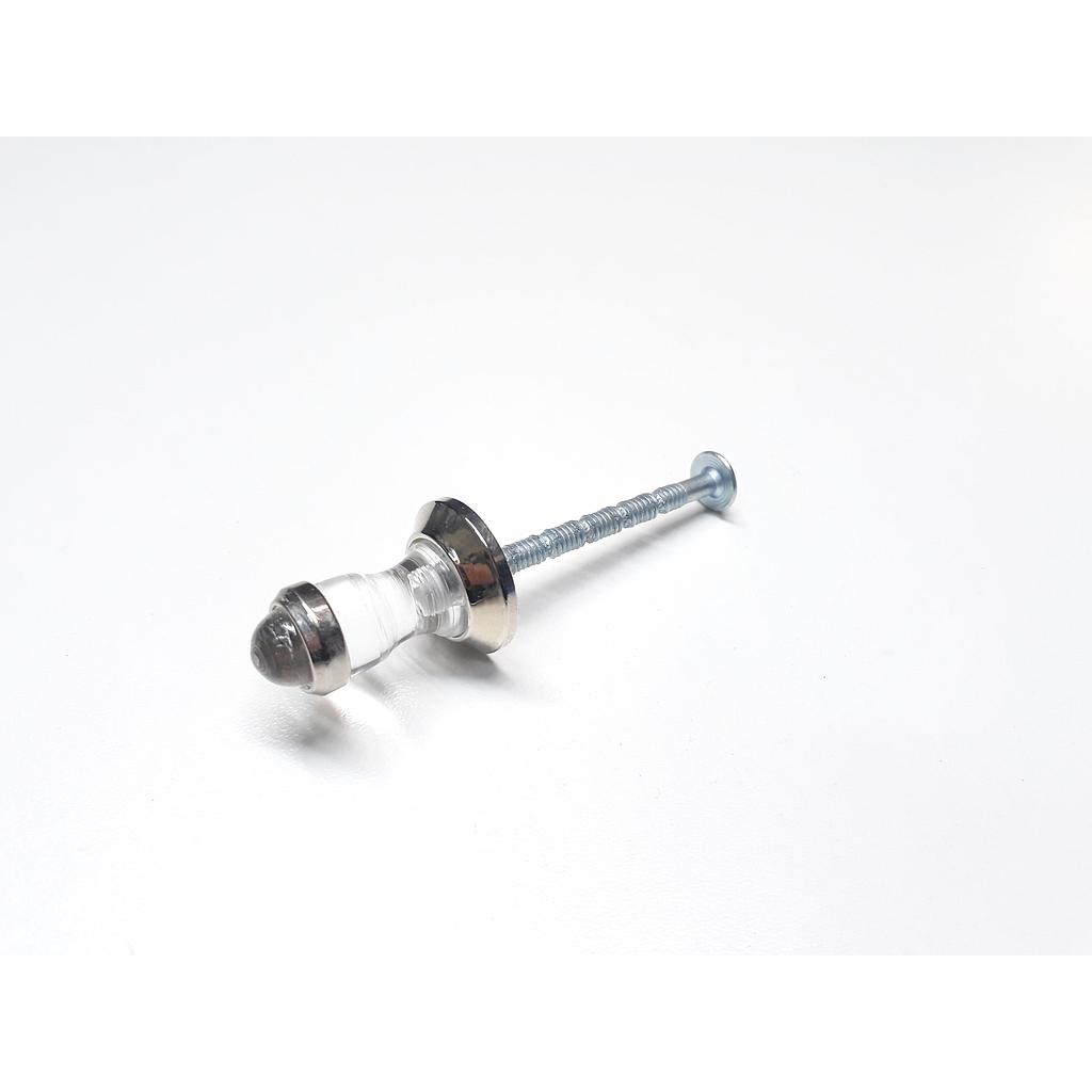Art.8810-01 Tirador 27x12 mm con bronce colores varios