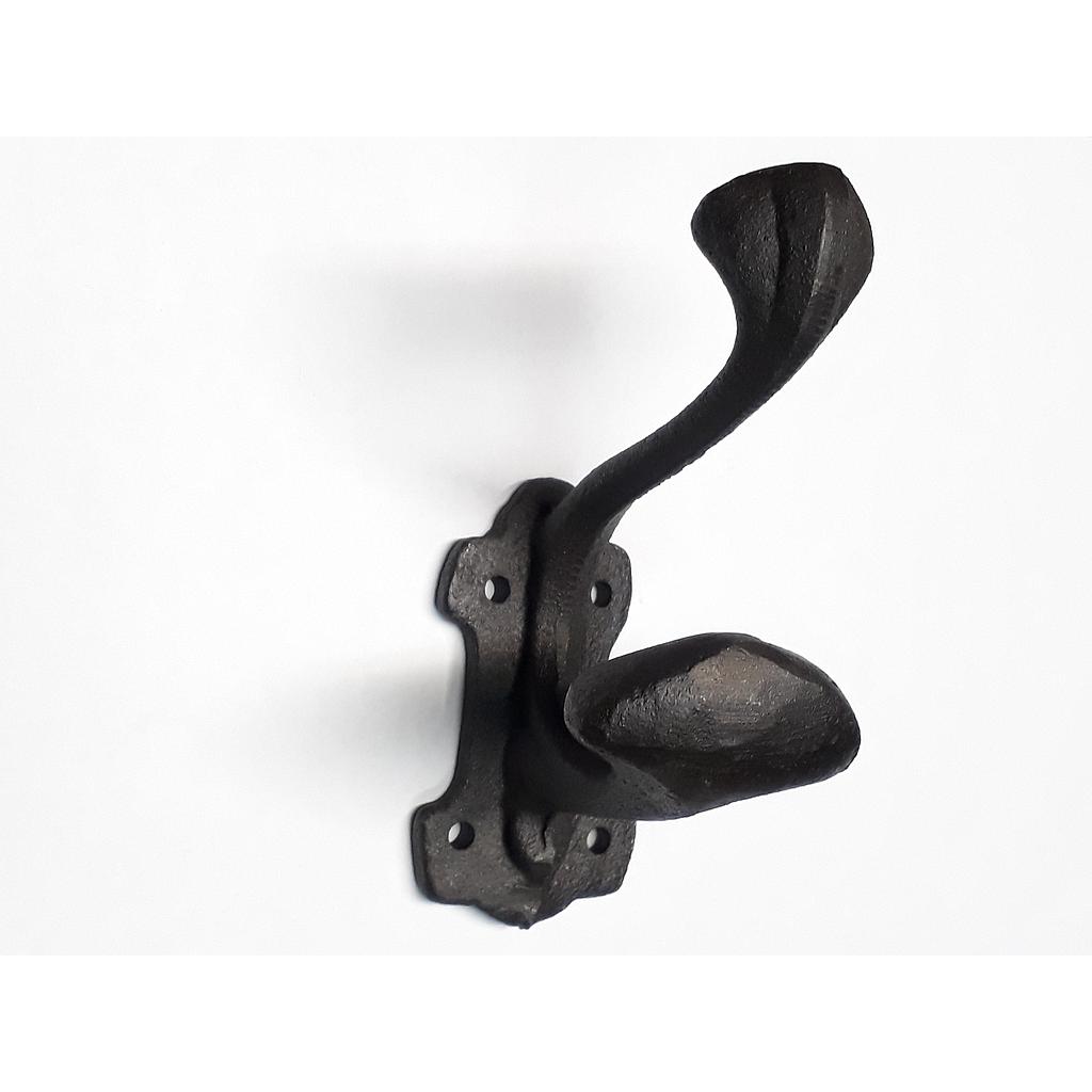 Art.5278 Percha inglesa doble hierro forjado