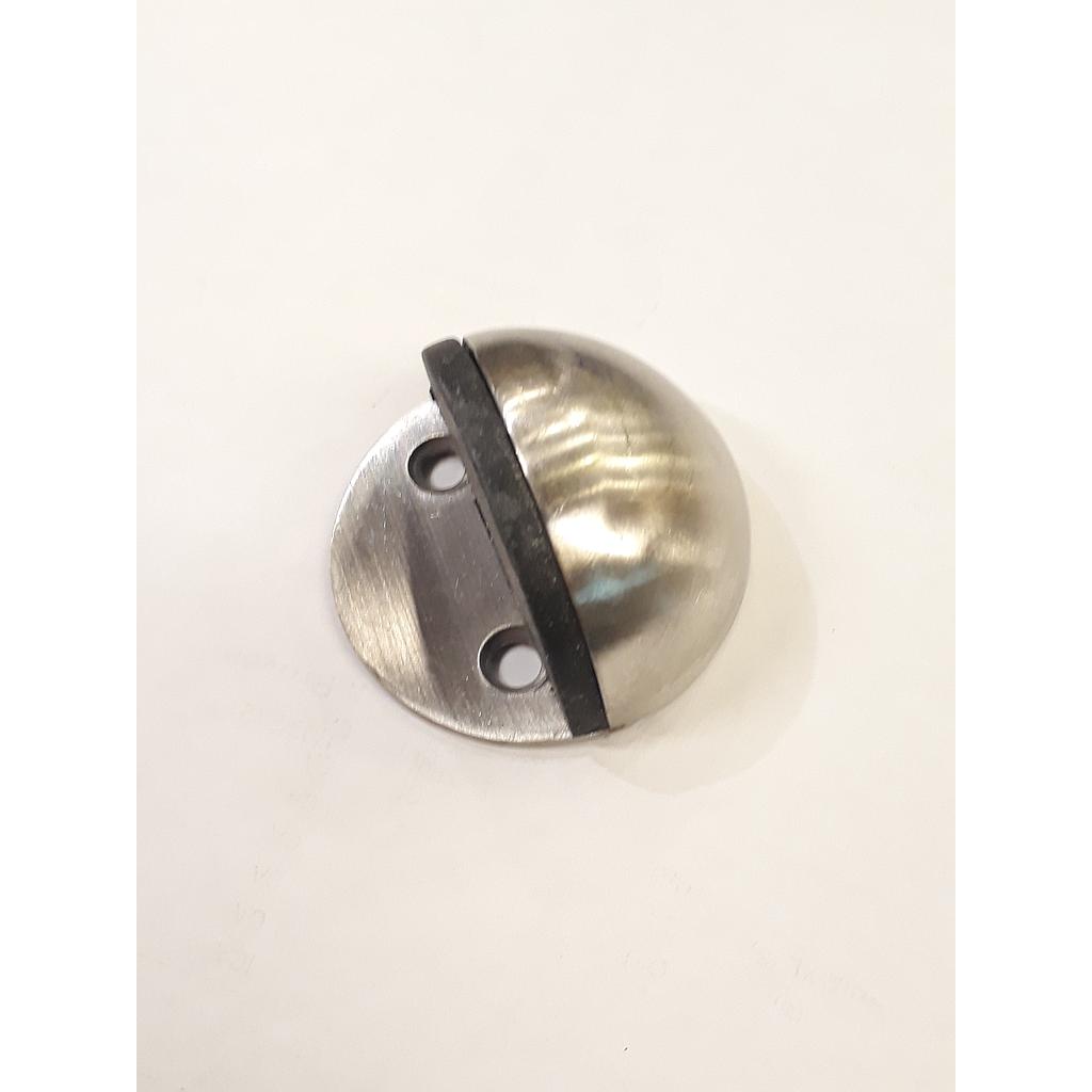 Art.6731/8394 Tope Puerta a piso con goma satinado
