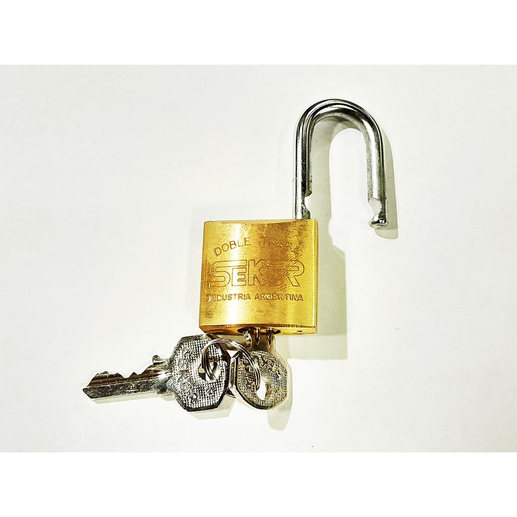 Art.1862/3133-2 Candado cuerpo bronce Nº31