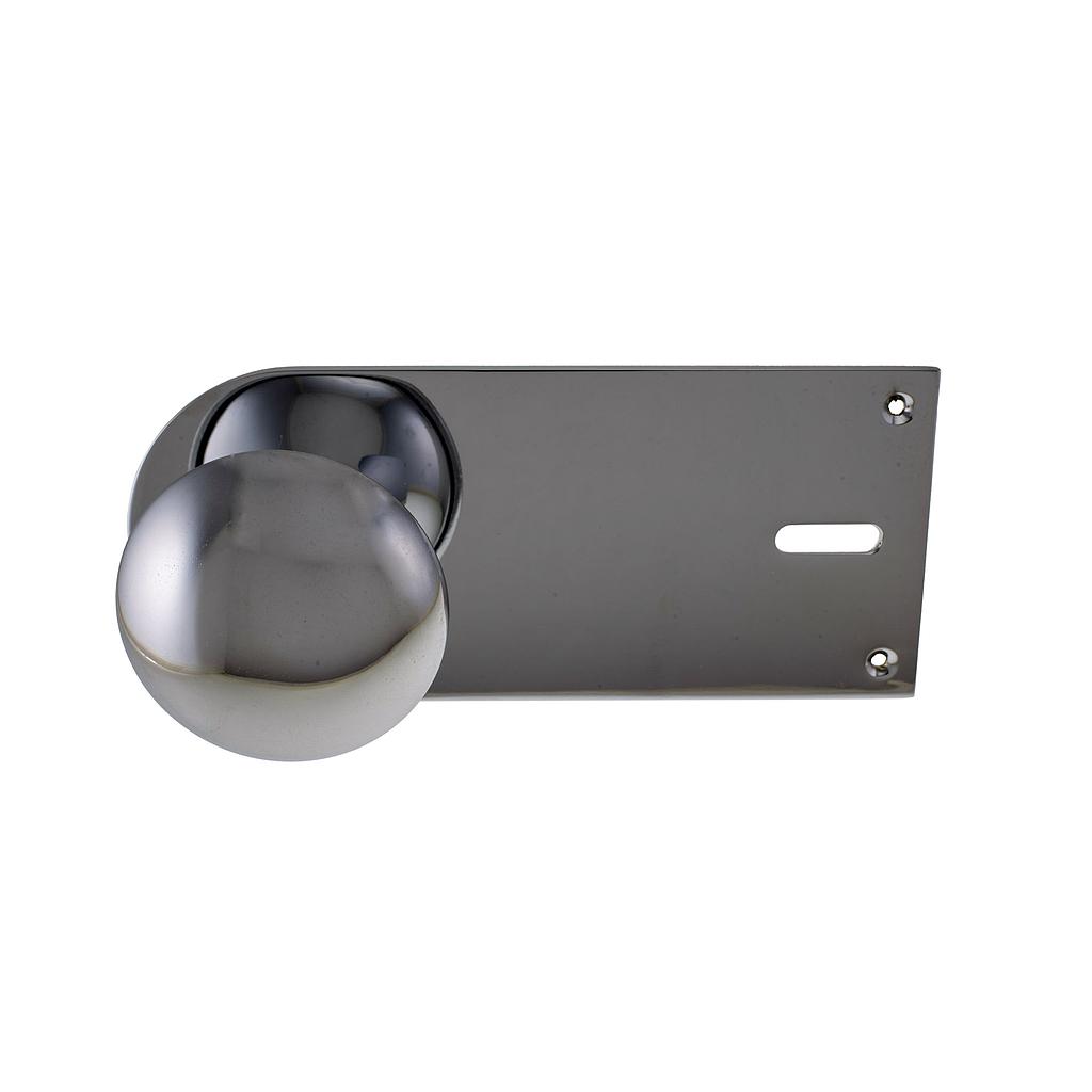 Art.7596-05   Pomo Central fijo 72 mm con plaqueta horizontal bronce varios tonos