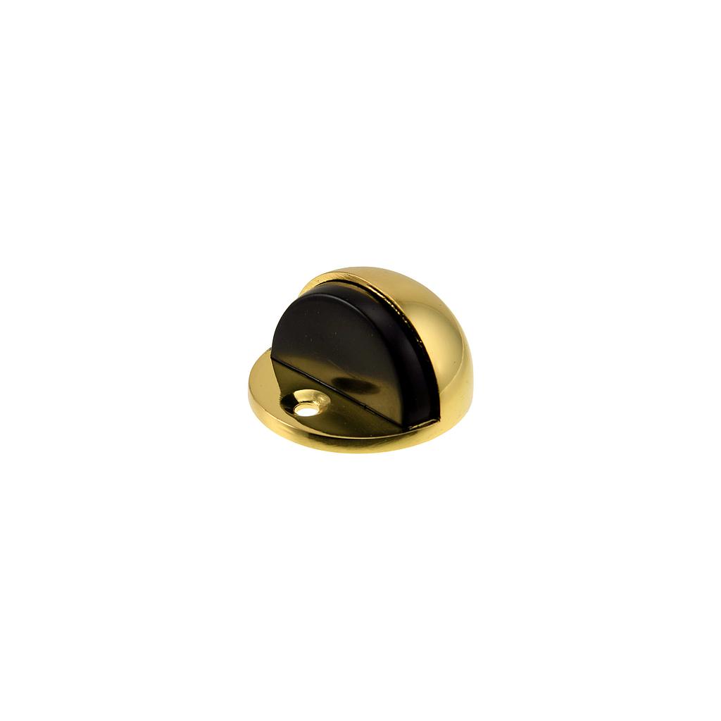 Art.6731   Tope Puerta a piso con goma zamak dorado