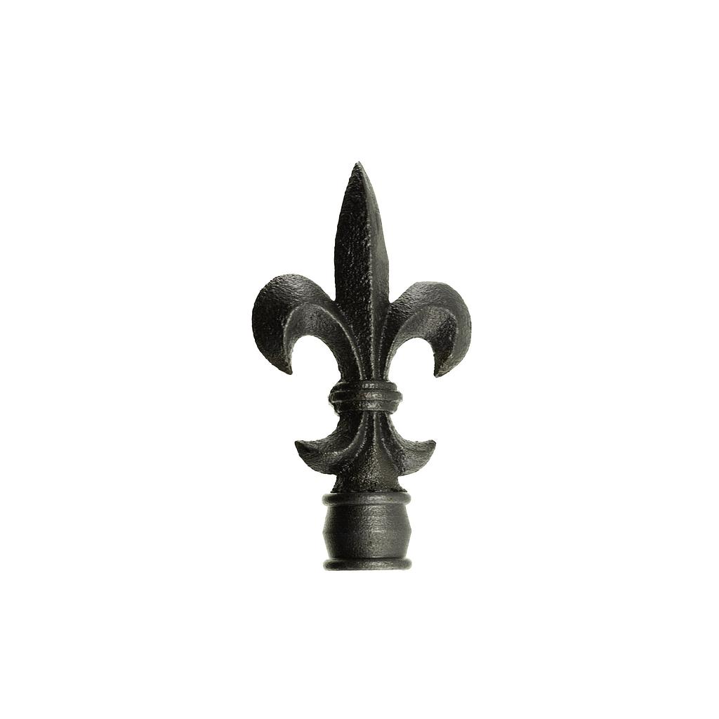 Art.7513   Lanza flor de liz 130 mm de hierro