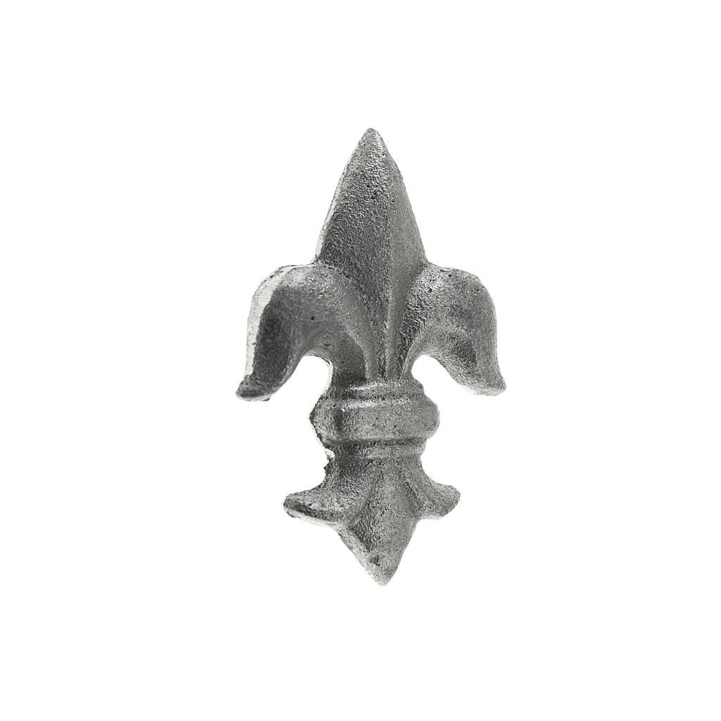 Art.6014   Aplique flor de liz 90 mm hierro