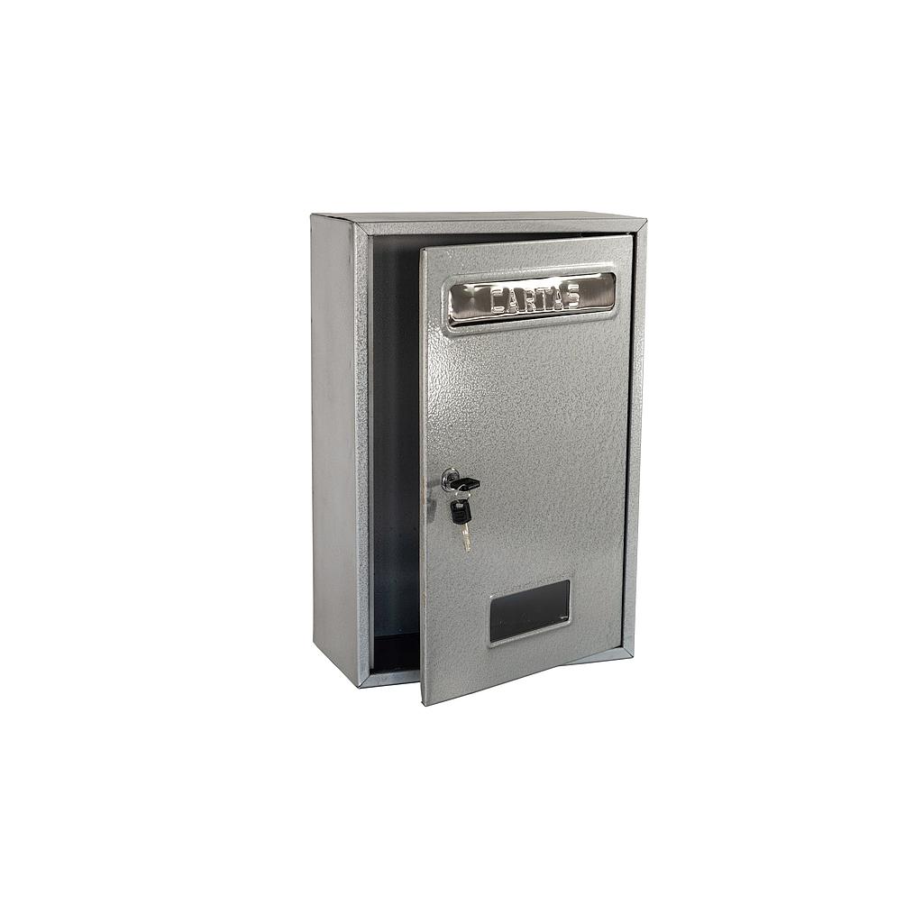 Art.3557-1   Buzón adosar 450x300x150 mm hierro gris