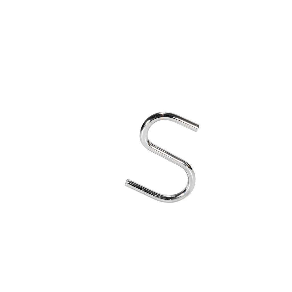 Art.8277   Gancho “S” para barral cocina de hierro cromo