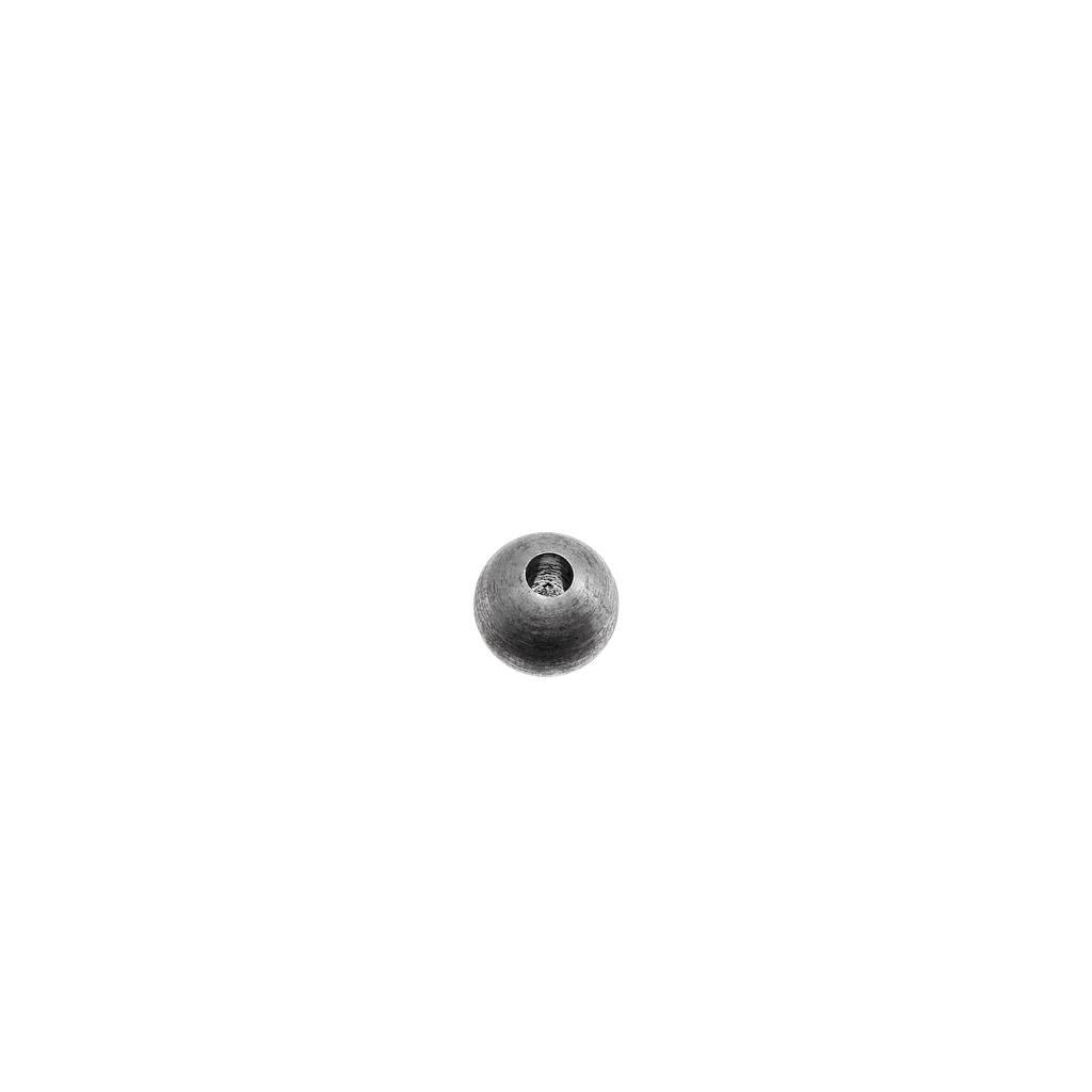 Art.1665-02 25 mm Esfera ciega o con agujero hierro