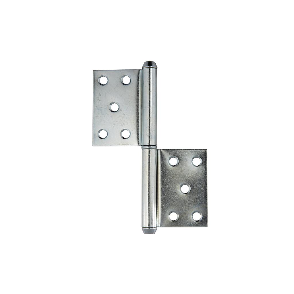 Art.1035-00   Bis Ficha reversible cinco agujeros hierro zincado