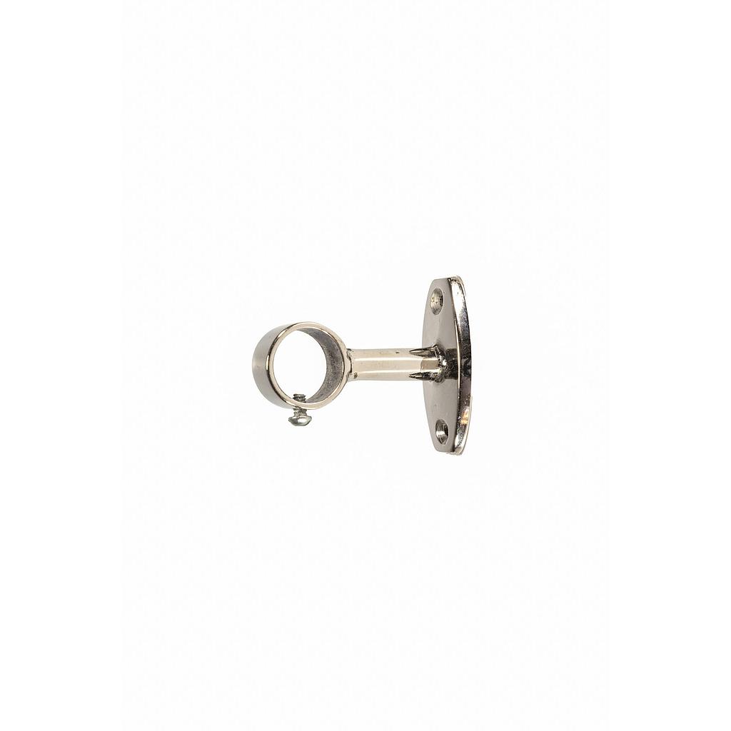 Art.1860/3836-6  1¨ Soporte pasante bronce pulido y platil