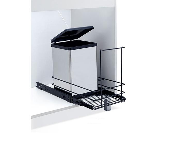 Art.5272/8280-03   Porta residuo acero con canasto acero