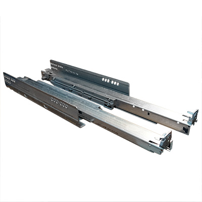 Art.8295/8298-04 Guia 450 mm oculta cierre suave con fijacion frontal