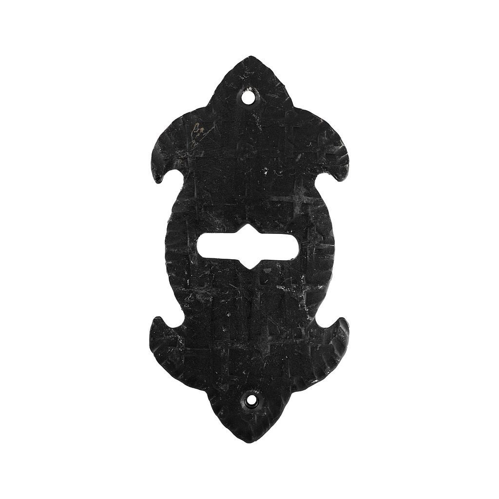 Art.2095   Bocallave Flor de Lis grande forjado