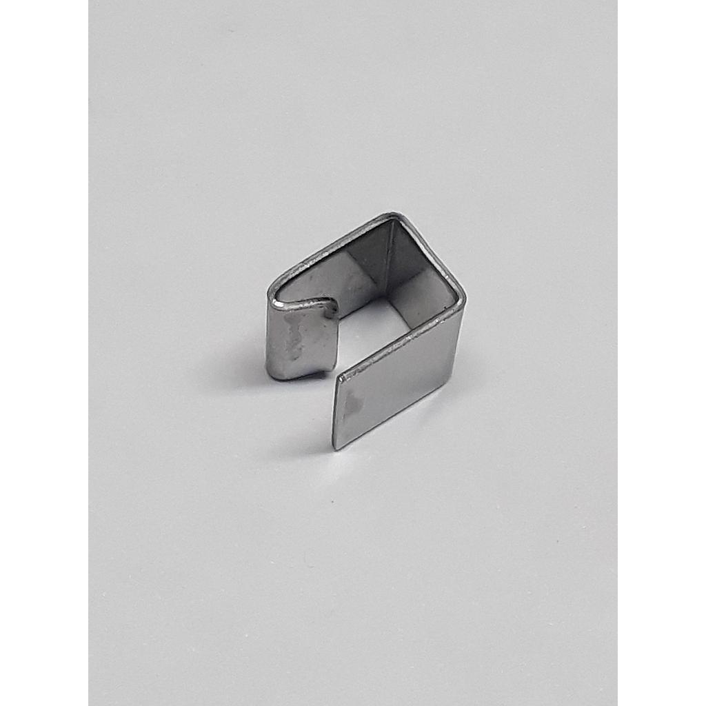 Art.3484/5926-02 Soporte 1 lado plano 12x12x4 mm acero