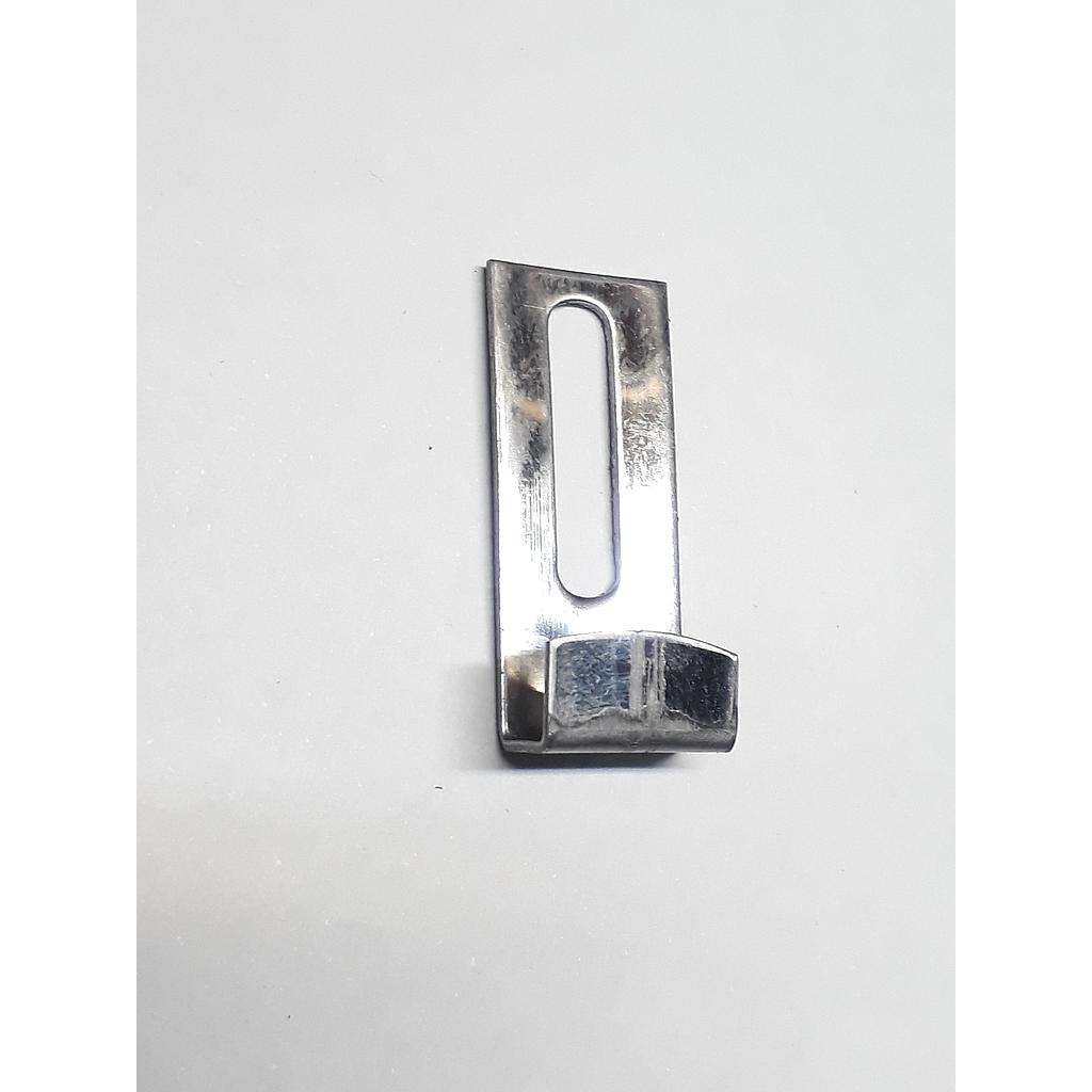 Art.3150-1 Soporte 32x13x5 mm con ranura acero