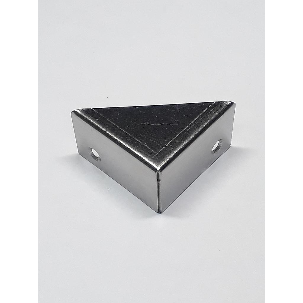 Art.2354-4 Esquinero con tapa 30x30x18 mm acero