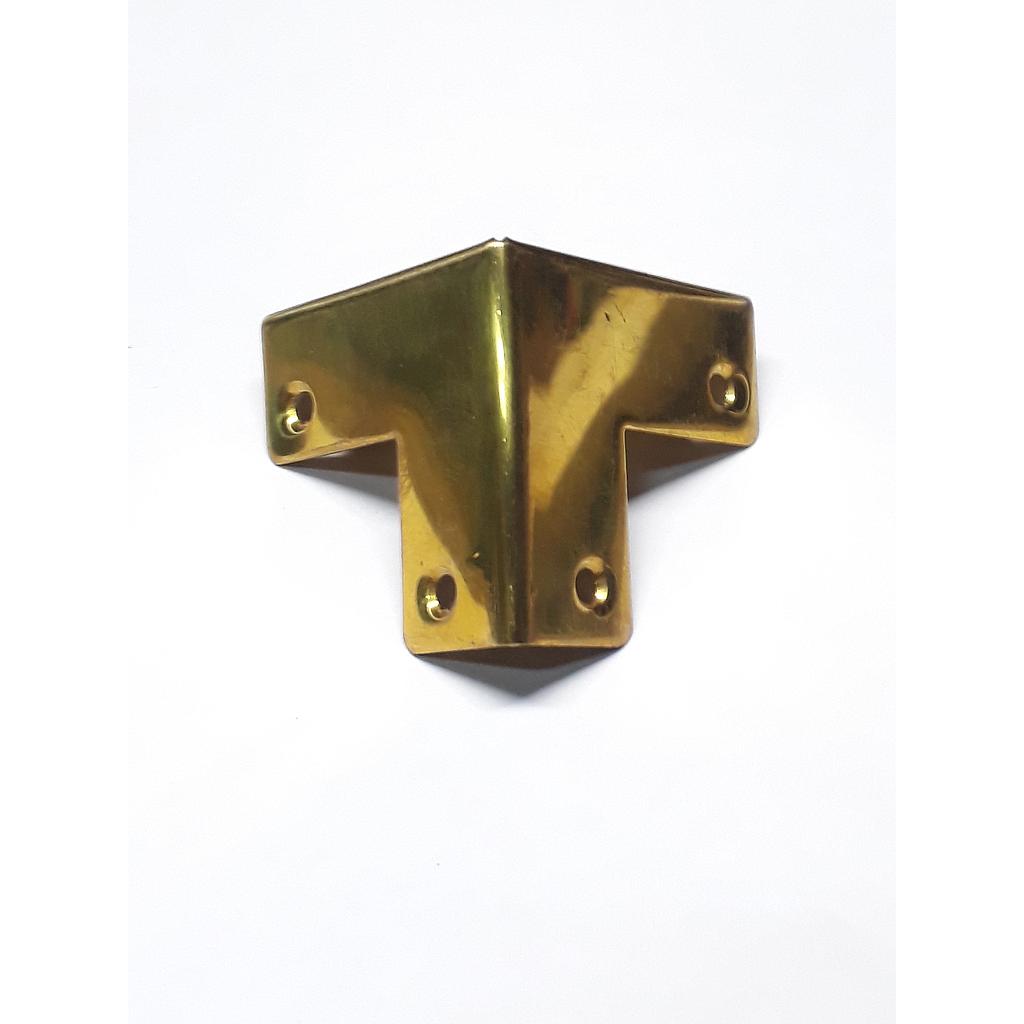 Art.5130/5132 Esquinero doble 35x35x16 mm bronce
